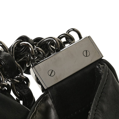 Chanel Calfskin Large Rock and Chain Flap Black 10 of 11