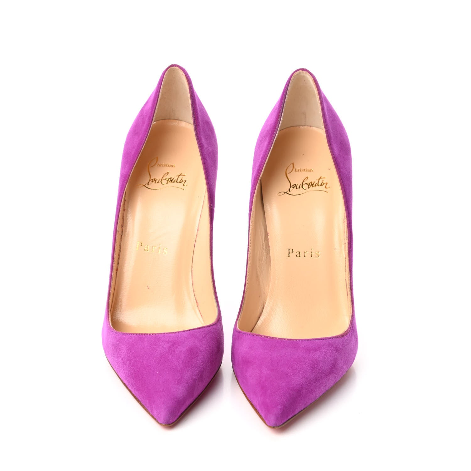 Christian Louboutin Veau Velours So Kate 120 Pumps 35.5 Bougainvillier 2 of 8