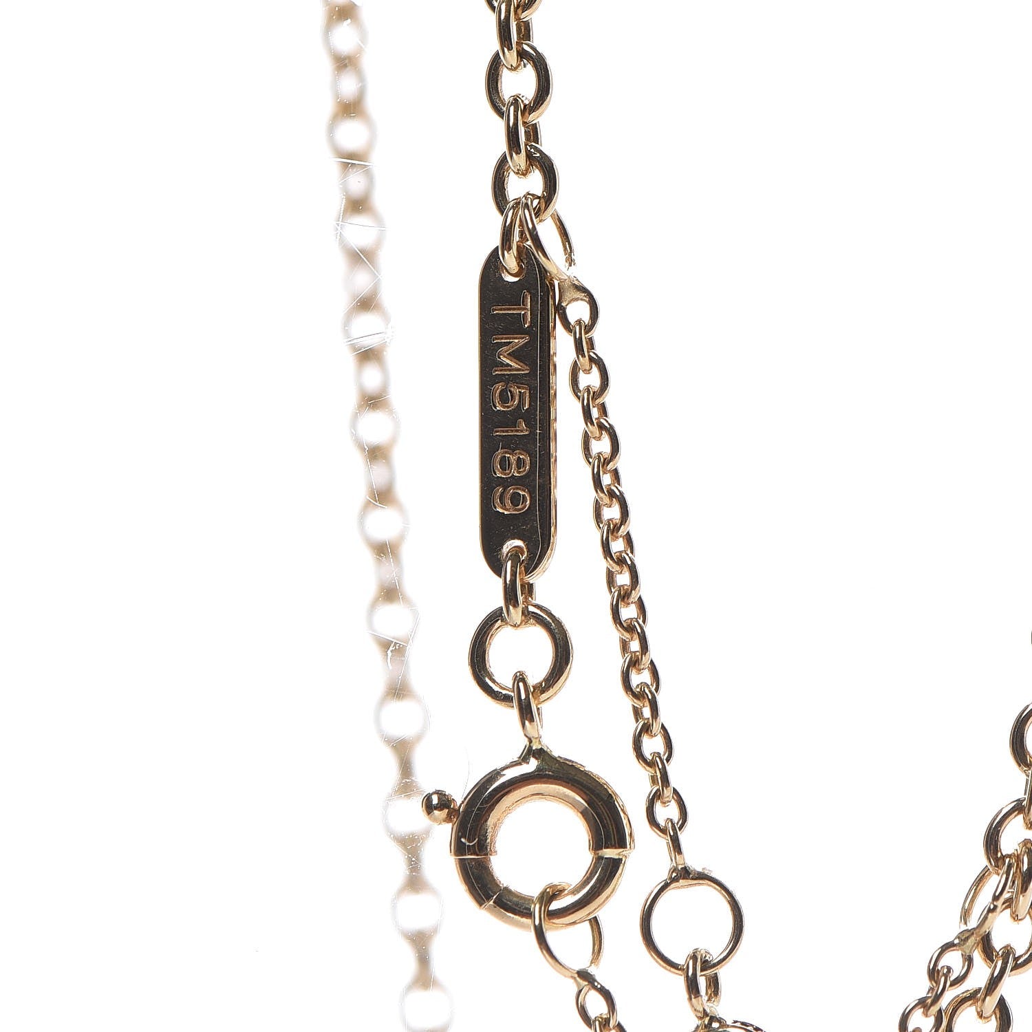 Cartier 18K Pink Yellow White Gold Trinity Pendant Necklace 6 of 9