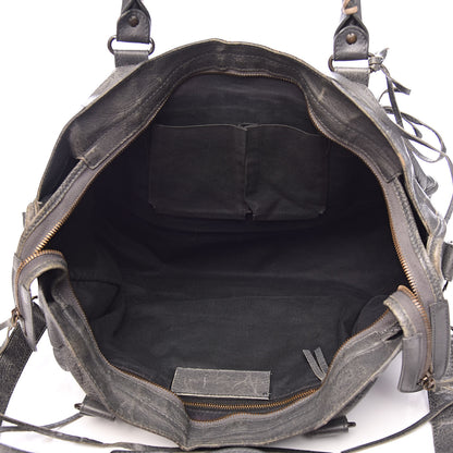 Balenciaga Agneau Classic Hardware Part Time Gris Tarmac 5 of 17