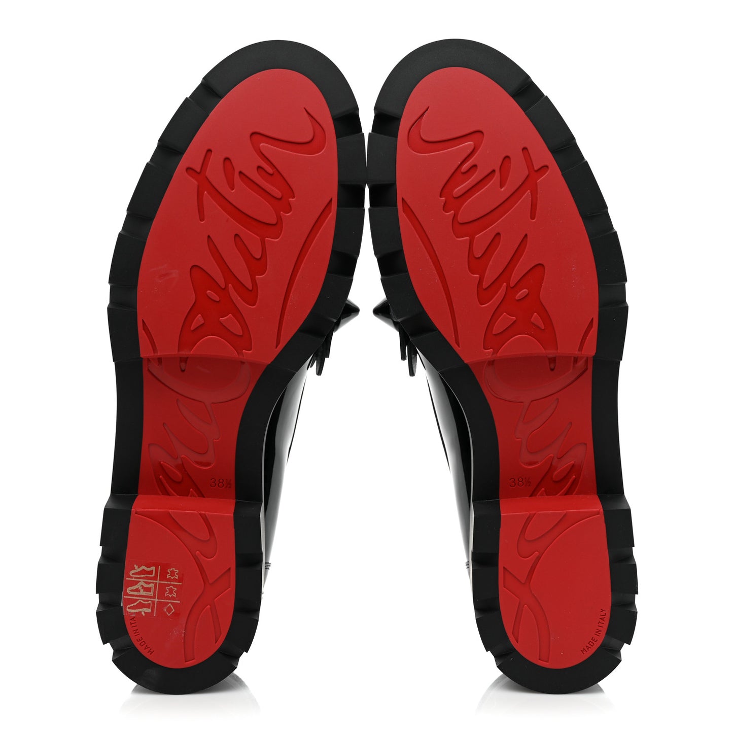 Patent Daisy Loafers 38.5 Black