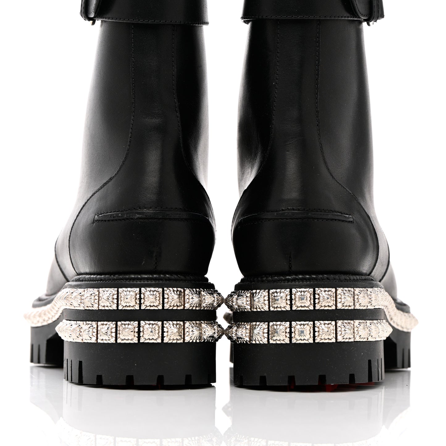 Spikes Combat Boots 38.5 Black