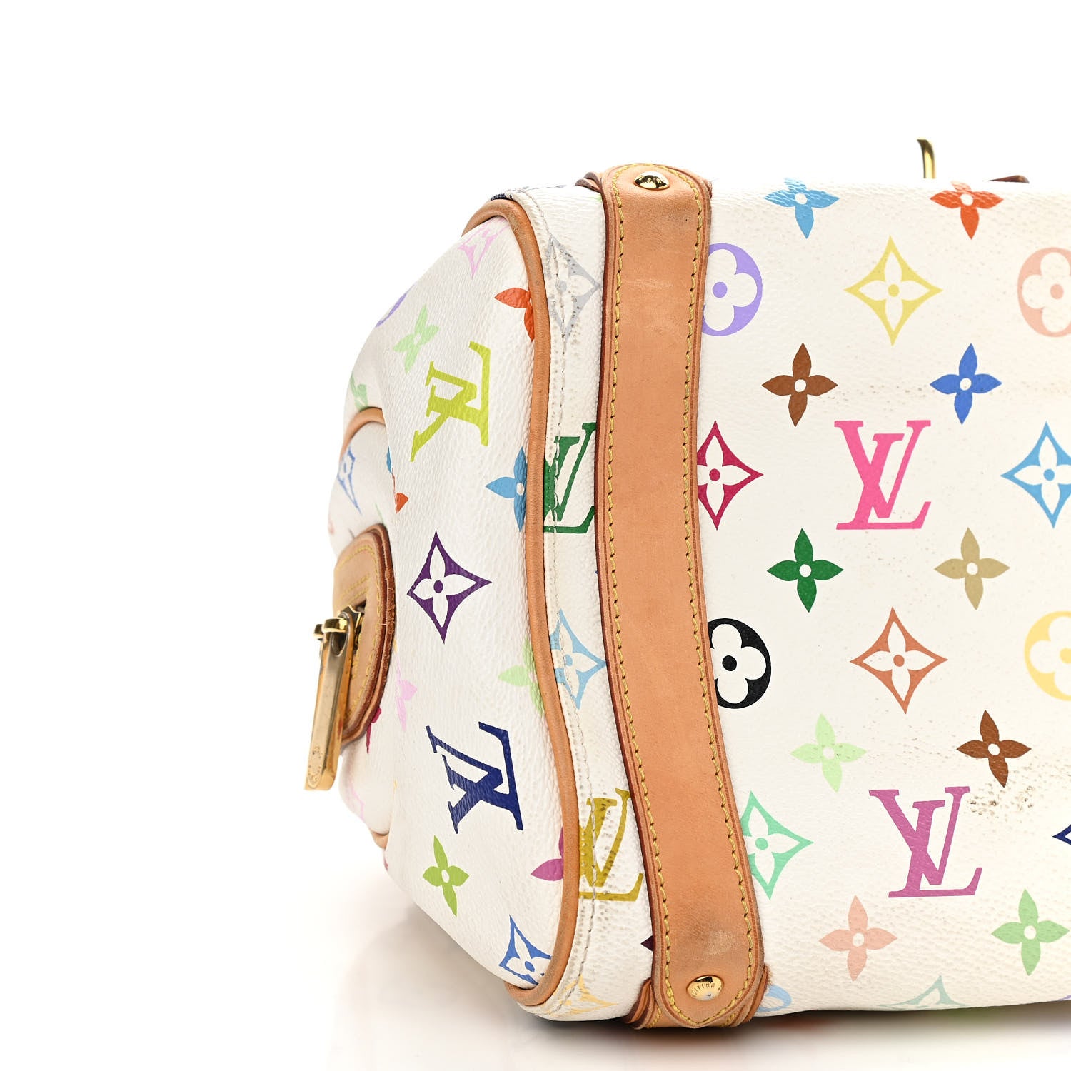 Louis Vuitton Monogram Multicolor Priscilla White 8 of 12