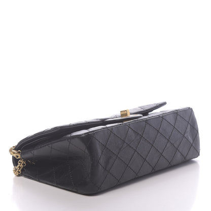 Chanel Aged Calfskin Quilted 2.55 Reissue 225 Flap Black 4 of 10