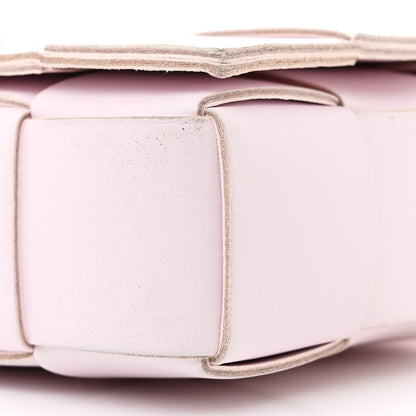 Bottega Veneta Lambskin Maxi Intrecciato Cassette Crossbody Bag Bliss Washed 10 of 10