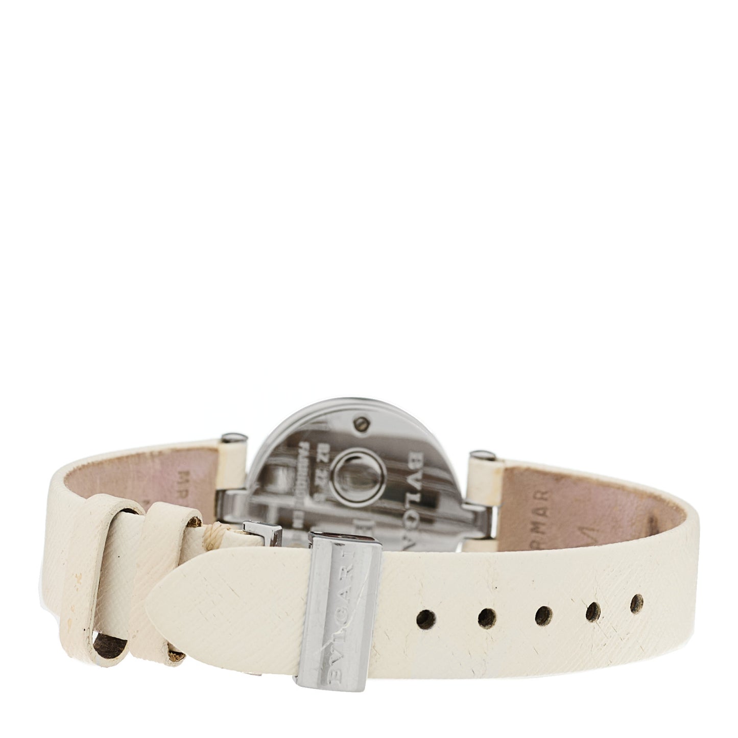Stainless Steel Calfskin Mother of Pearl 22mm B.Zero1 Quartz Watch