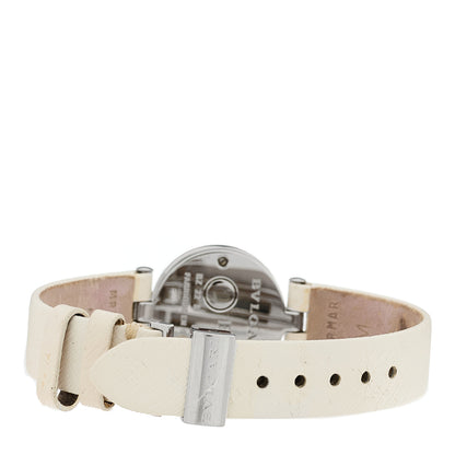 Bulgari Stainless Steel Calfskin Mother of Pearl 22mm B.Zero1 Quartz Watch 3 of 6