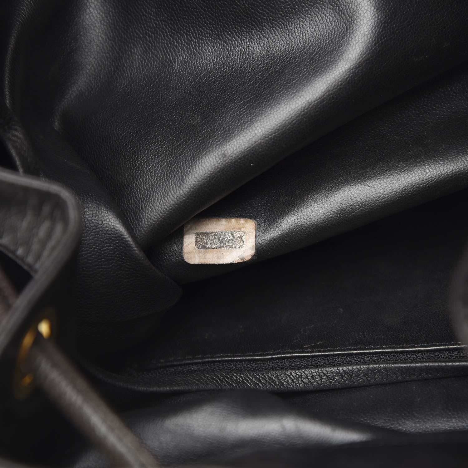 Chanel Velvet Drawstring Backpack Black 8 of 13