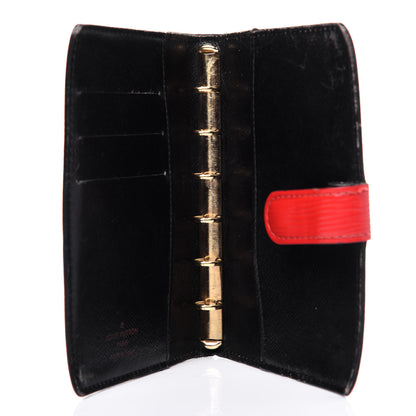 Louis Vuitton Epi Small Ring Agenda Cover Castillan Red 5 of 23