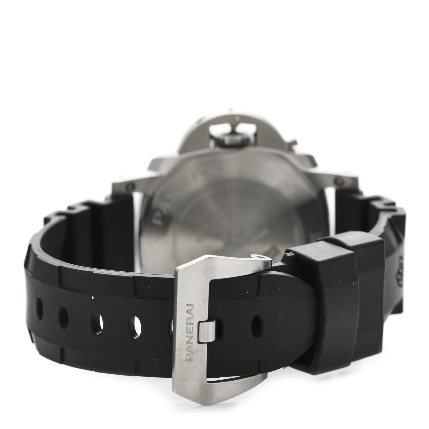 Stainless Steel Rubber 42mm Submersible Bianco Automatic Watch PAM01223
