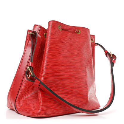 Louis Vuitton Epi Petit Noe Castillan Red Castillan Red 3 of 11