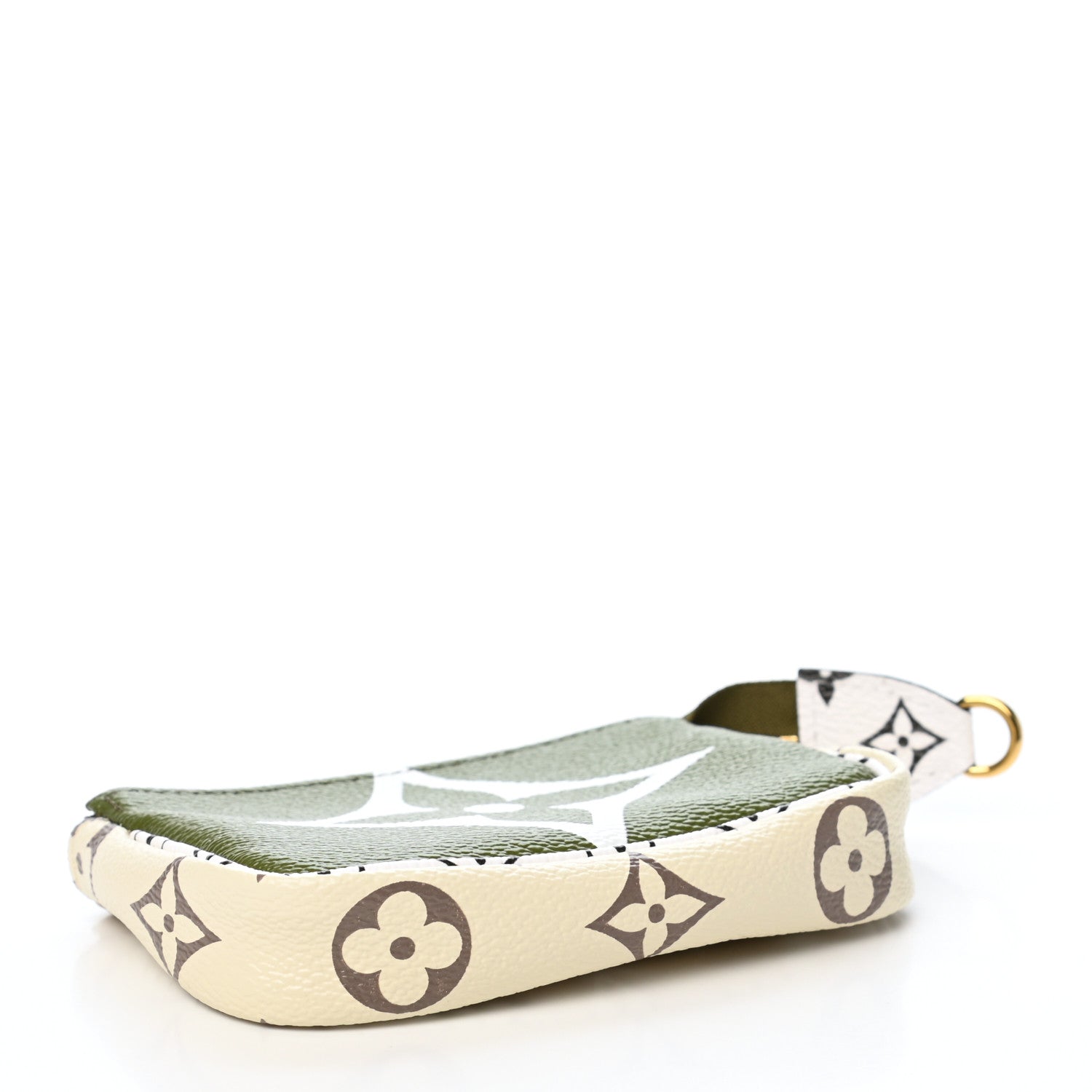 Louis Vuitton Monogram Giant Micro Pochette Accessories Kaki White 4 of 9