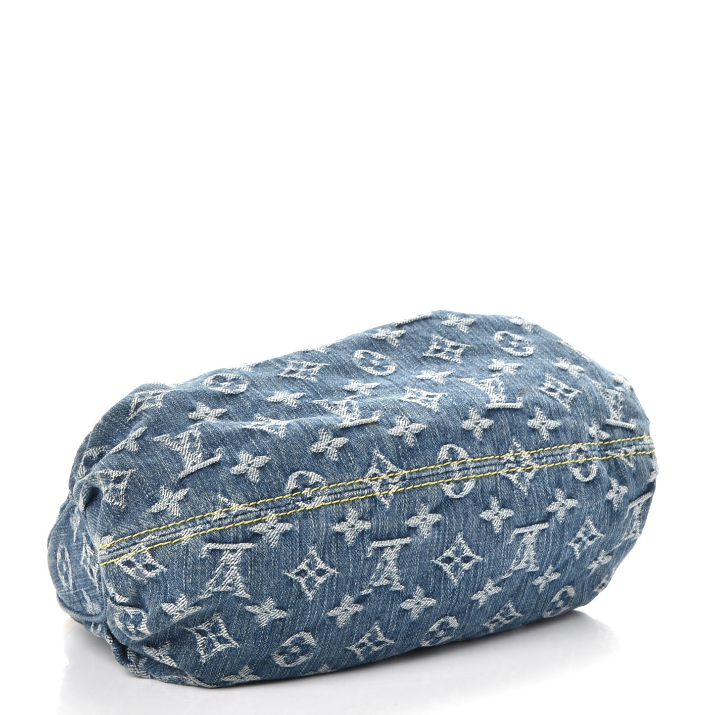 Monogram Denim Pleaty Blue