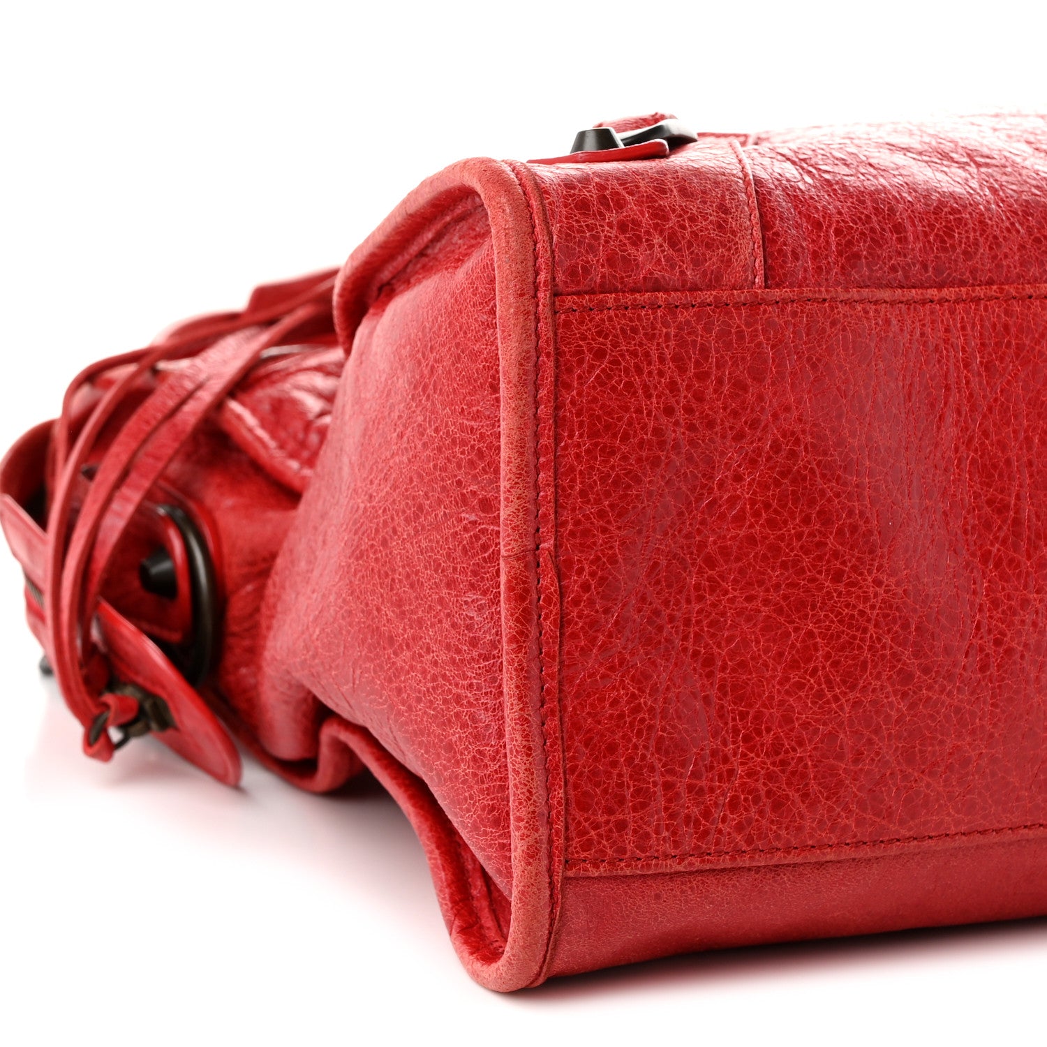 Balenciaga Agneau Classic Hardware City Rouge Coquelicot 9 of 10