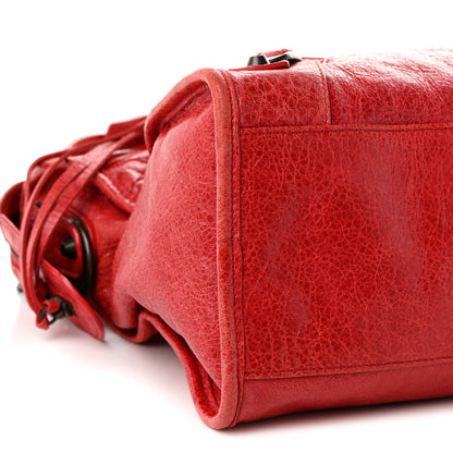Balenciaga Agneau Classic Hardware City Rouge Coquelicot 9 of 10
