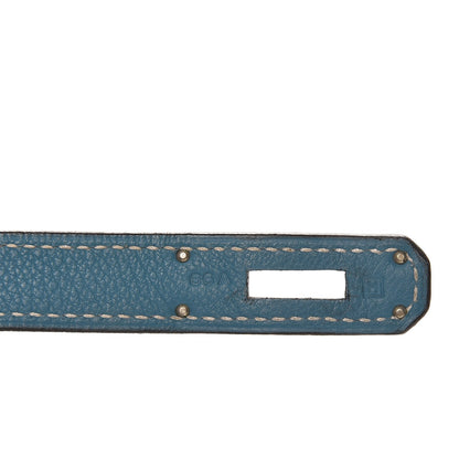 Hermes Togo Birkin 40 Blue Jean 13 of 37