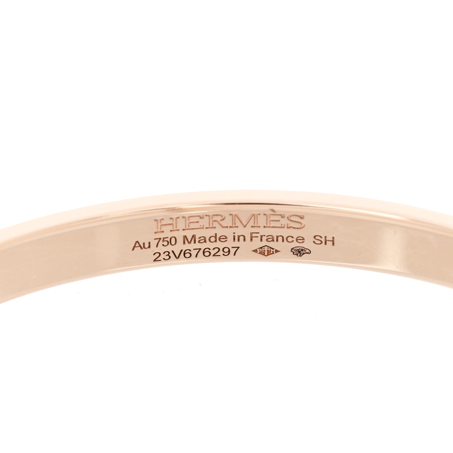18K Rose Gold Diamond PM Kelly Pave Bracelet SH