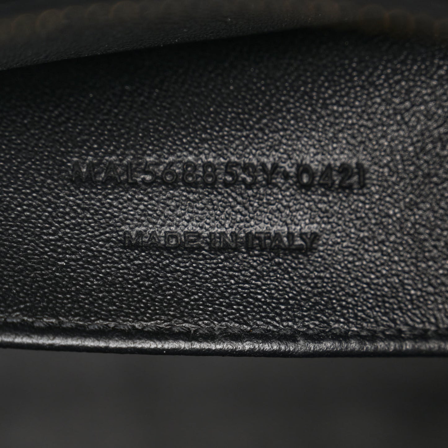 Calfskin Monogram Baby Cabas Black