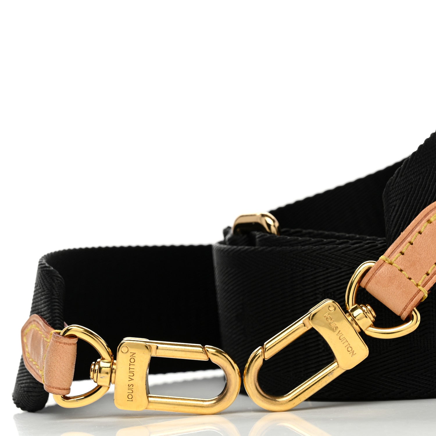 Louis Vuitton Monogram Multi Pochette Accessories Bandouliere Shoulder Strap Black 4 of 7