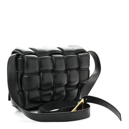 Bottega Veneta Nappa Maxi Intreccio Padded Cassette Crossbody Bag Black 3 of 10