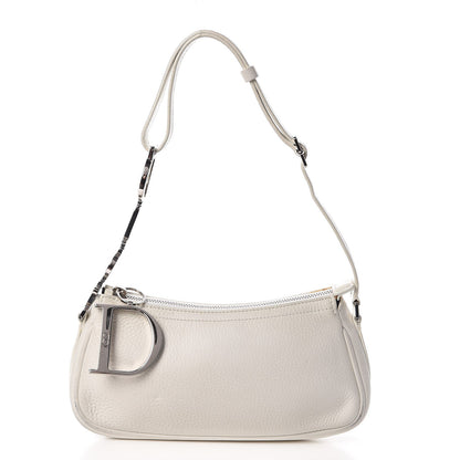 Christian Dior Calfskin Shoulder Bag White 1 of 15