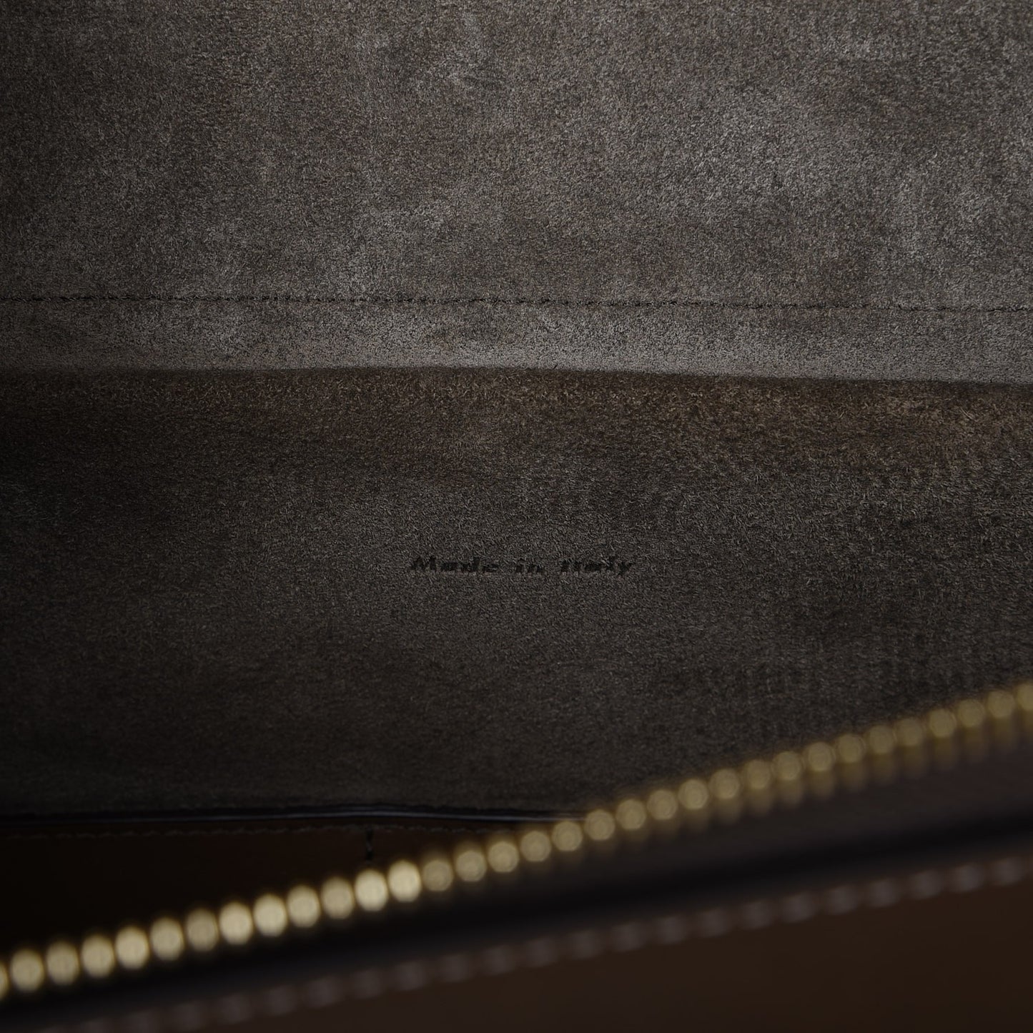 Natural Calfskin Small Belt Bag Khaki