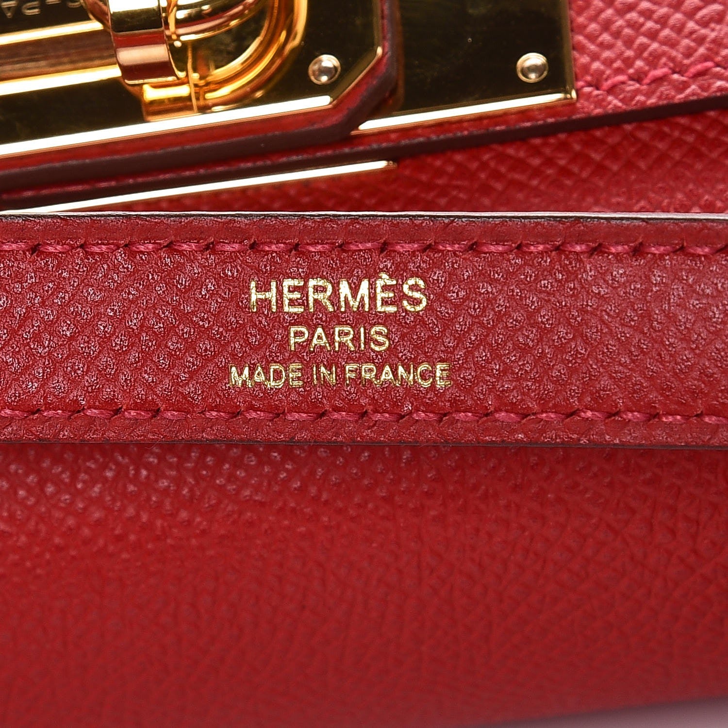 Hermes Epsom Kelly Sellier 28 Rouge Casaque 33 of 36