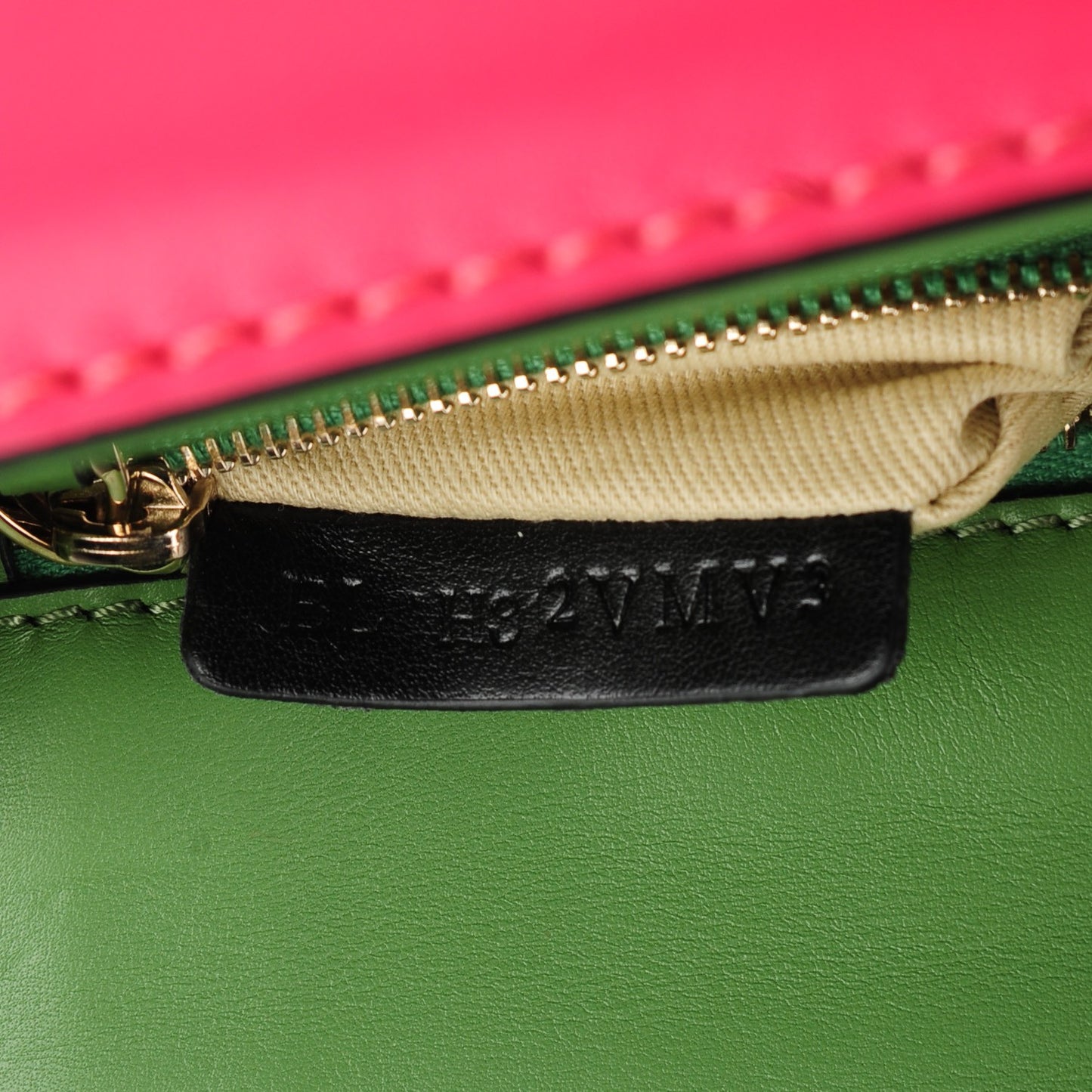 Vitello Small Glam Lock Rockstud Flap Green Deep Rose Grey Scarlet