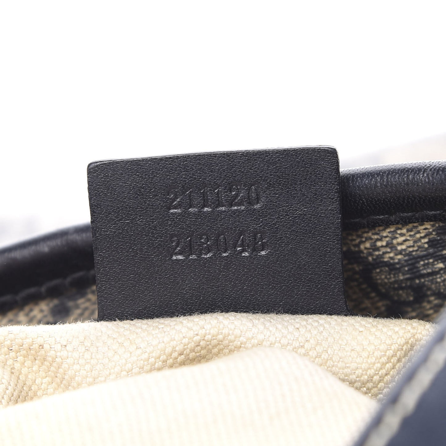 GG Supreme Monogram Large Zippered Shopping Tote Brown