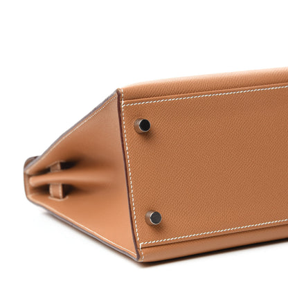 Hermes Epsom Kelly Sellier 32 Naturelle 6 of 10
