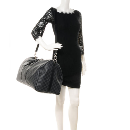 Louis Vuitton Damier Graphite Keepall Bandouliere 55 2 of 8