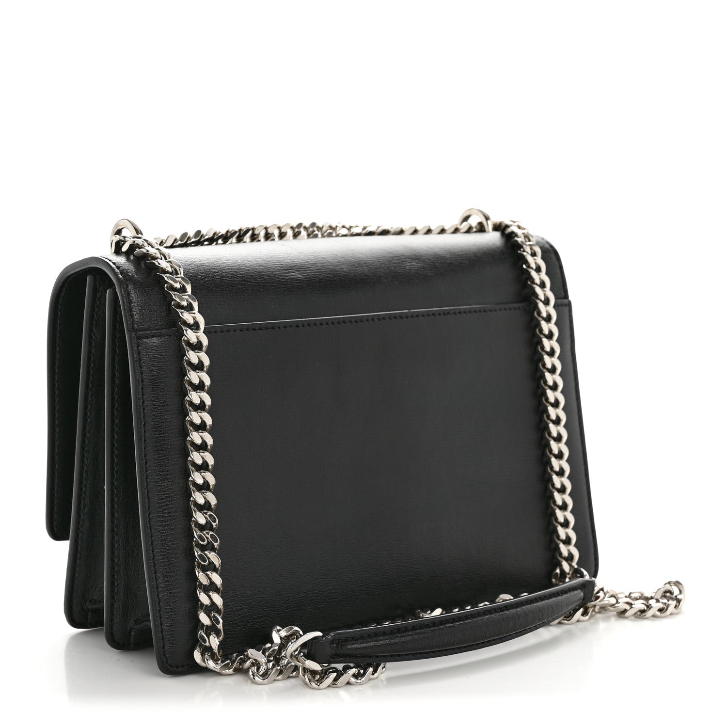 Saint Laurent Calfskin Medium Monogram Sunset Black 3 of 16