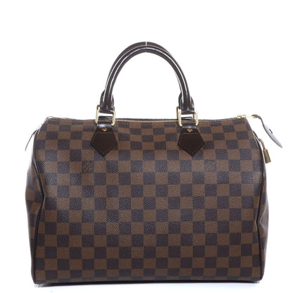 Louis Vuitton Damier Ebene Speedy 30 1 of 7