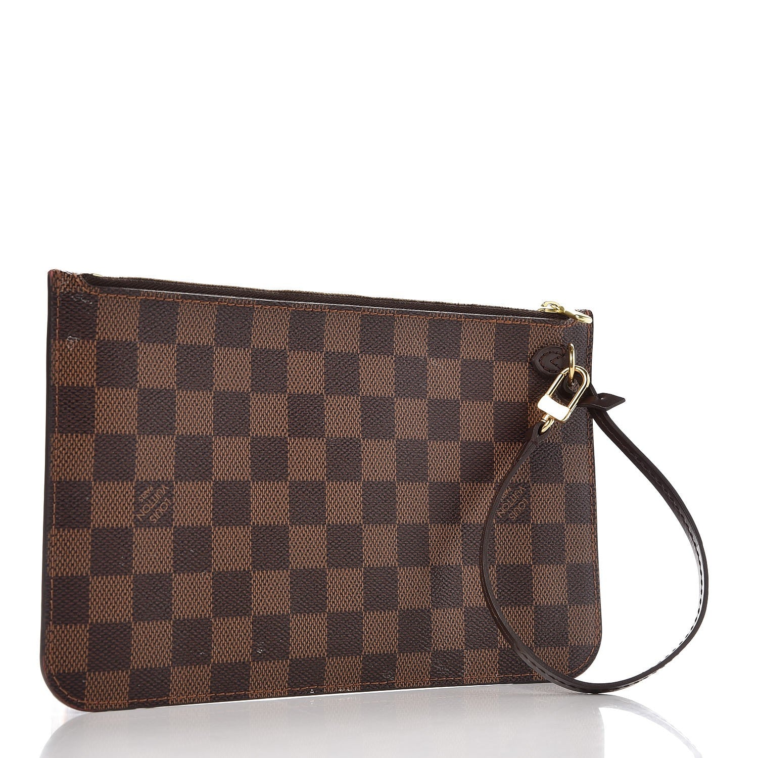 Louis Vuitton Damier Ebene Neverfull MM GM Pochette 3 of 8