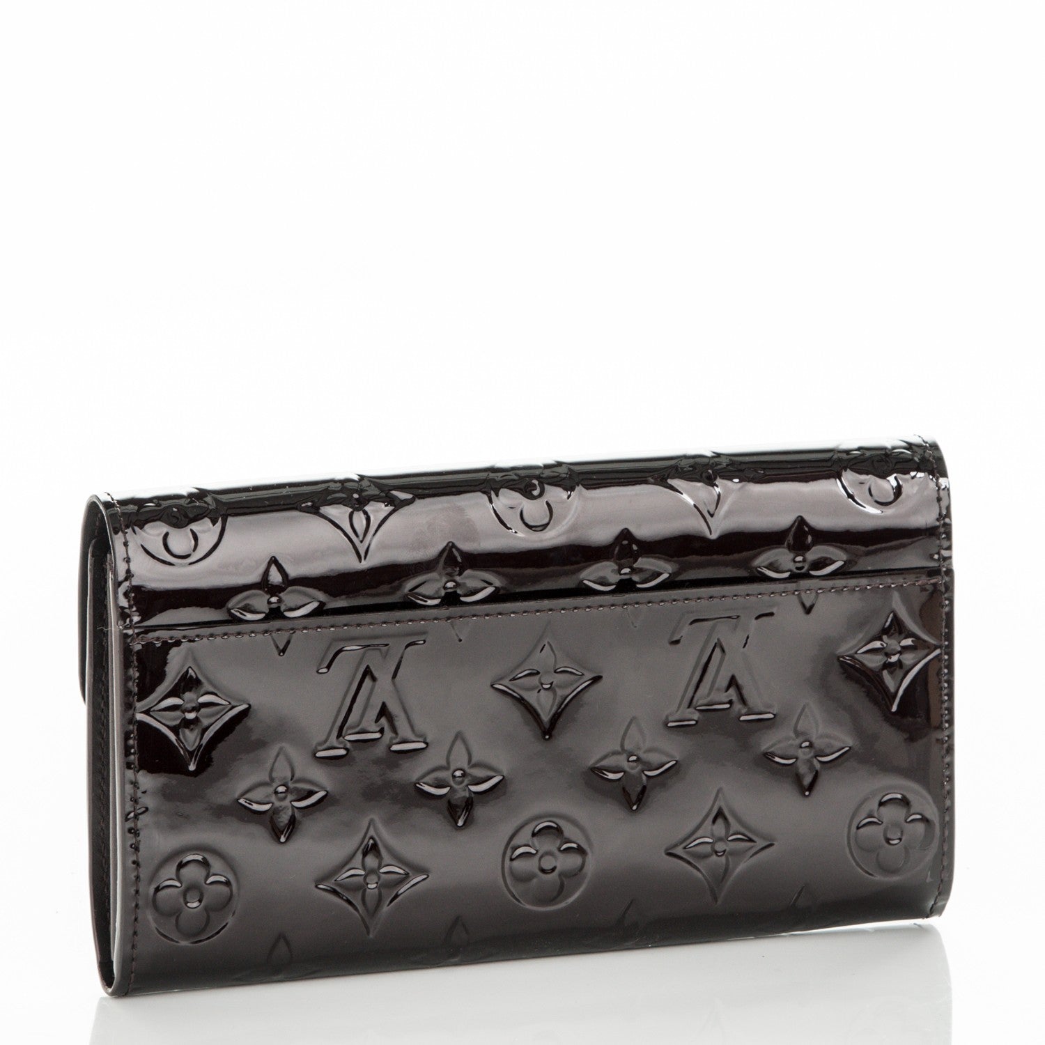 Louis Vuitton Vernis Sarah Wallet NM Amarante 3 of 6