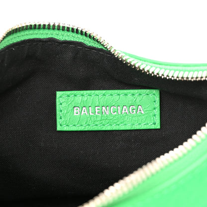 Balenciaga Agneau Arena Le Cagole Shoulder Bag XS Vivid Green 7 of 10
