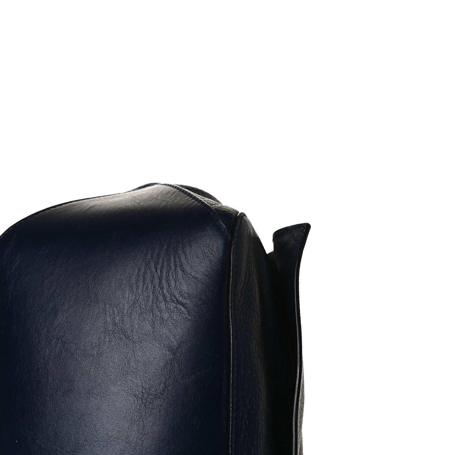 Proenza Schouler Pebbled Calfskin Double Sided PS Courier Bag Indigo 14 of 19