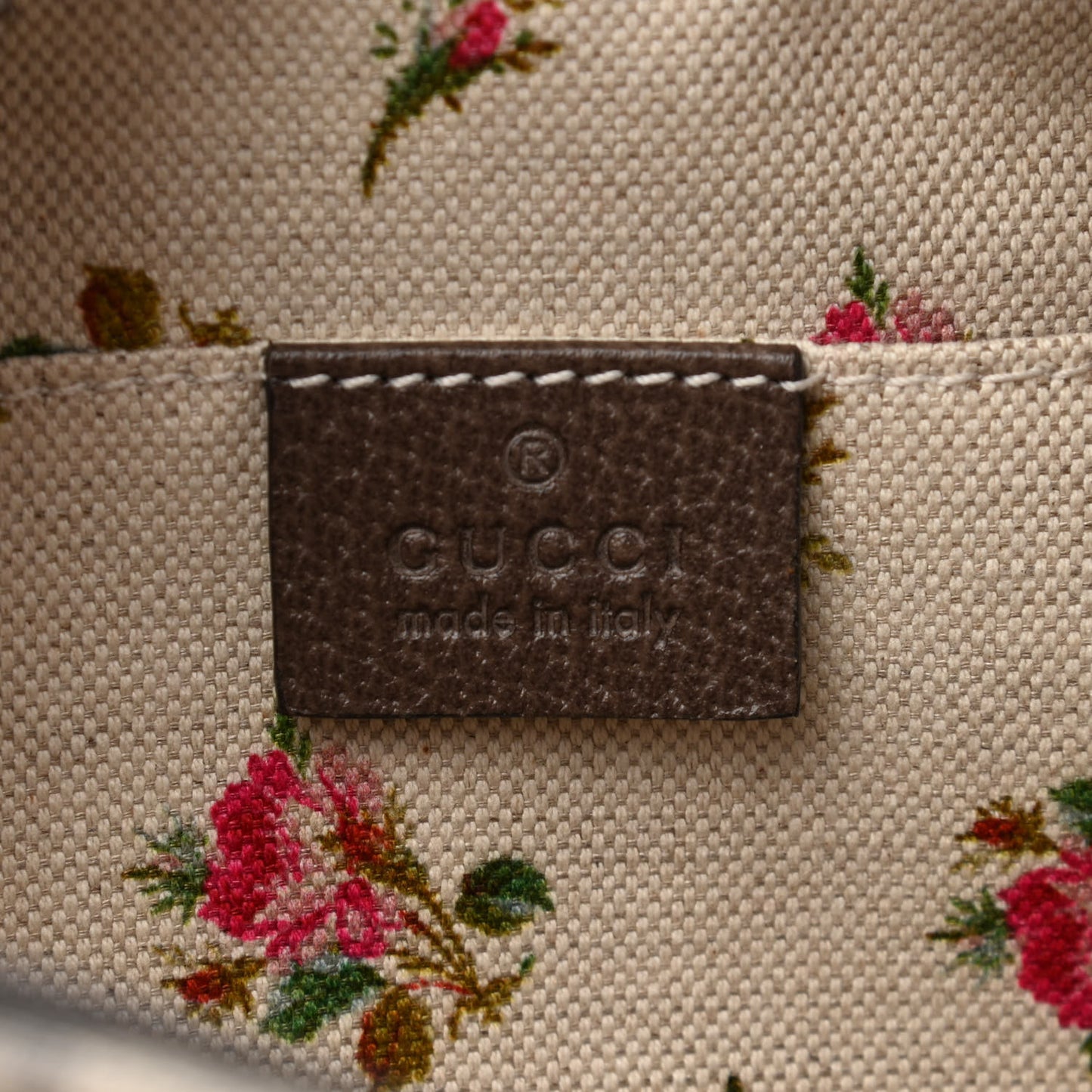 GG Supreme Monogram Web Neo Vintage Shoulder Bag Beige New Acero Crop