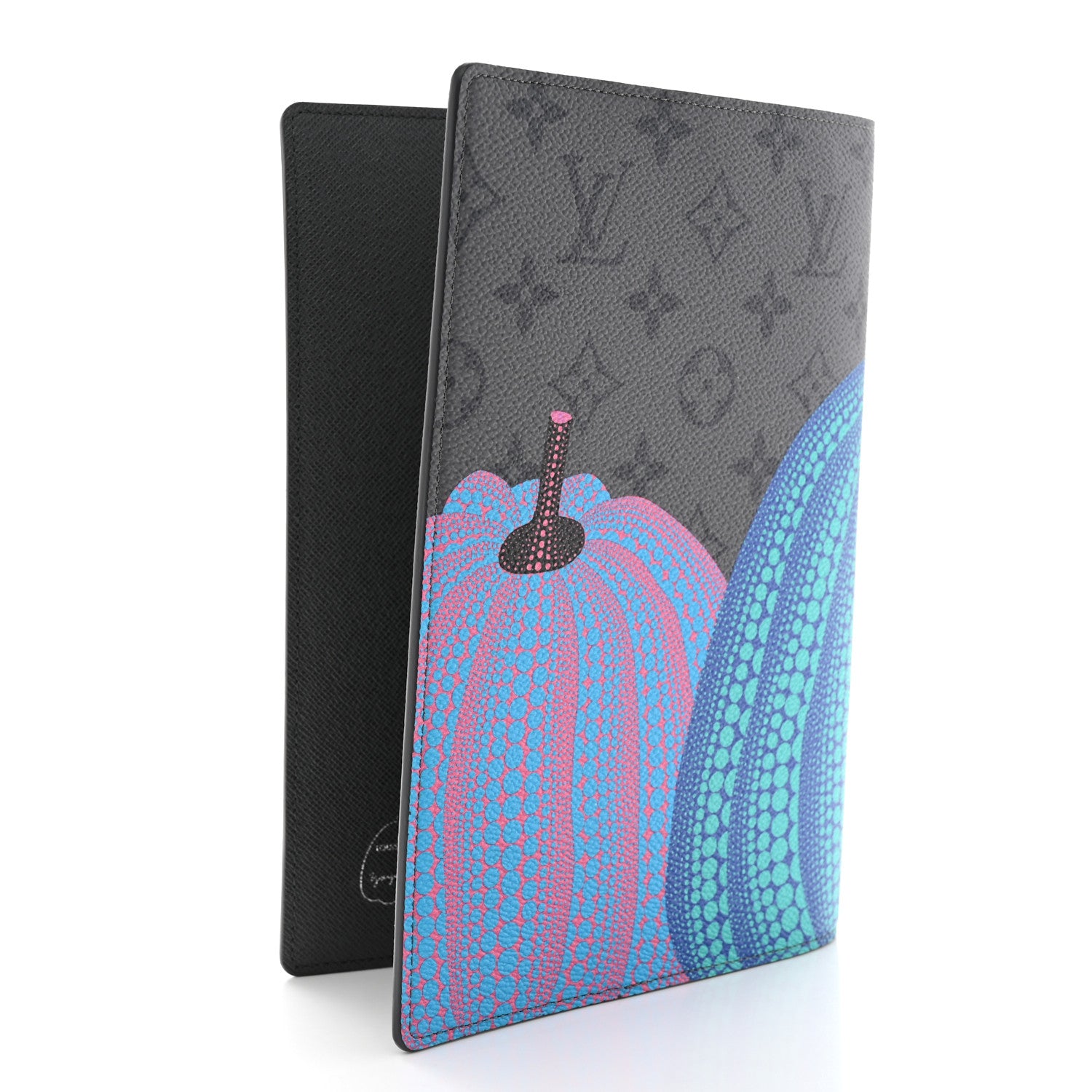 Louis Vuitton LV X YK Monogram Eclipse Reverse Pumpkin Notebook Cover Multicolor 3 of 8