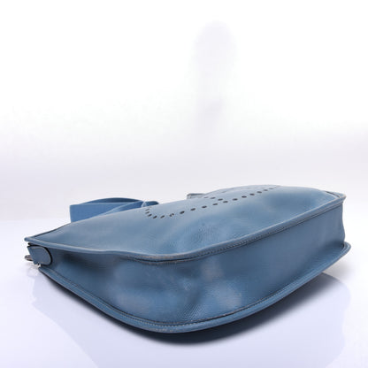 Hermes Epsom Evelyne PM Blue Jean 4 of 12