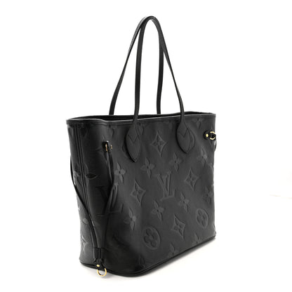 Louis Vuitton Empreinte Monogram Giant Neverfull MM Black 4 of 10