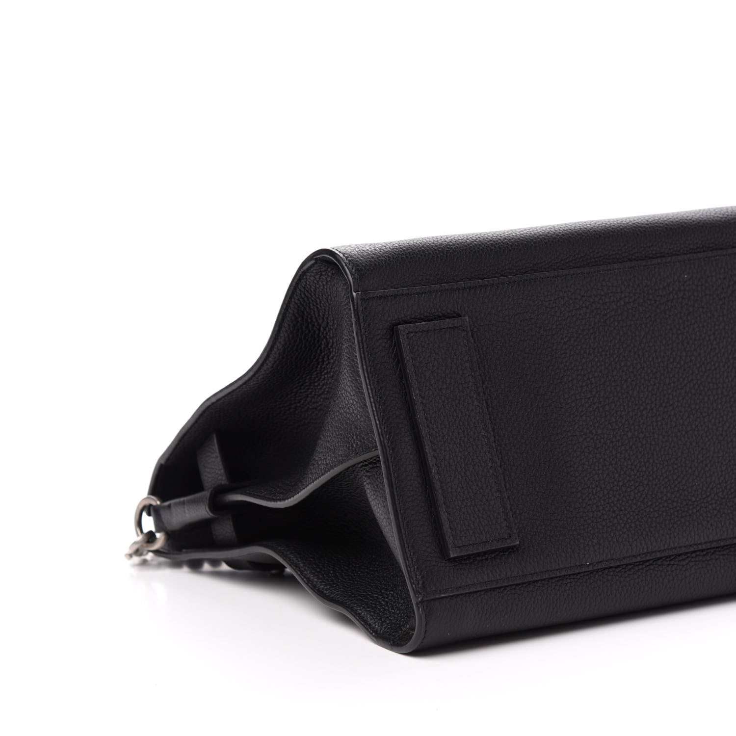 Saint Laurent Grained Calfskin Small Supple Sac De Jour Duffle Black 9 of 11