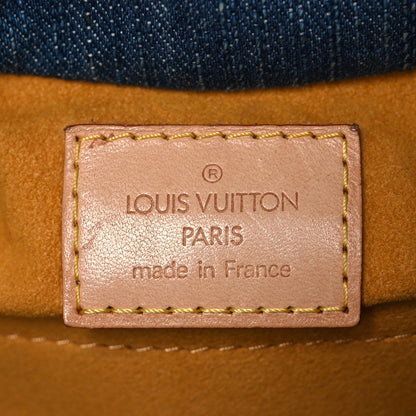 Louis Vuitton Monogram Denim Pleaty Blue 5 of 17