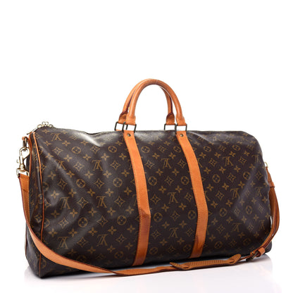 Louis Vuitton Monogram Keepall Bandouliere 55 2 of 11