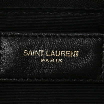 Saint Laurent Boucle Tweed Quilted Small Loulou Puffer Monogram Chain Satchel Crema Soft 6 of 10