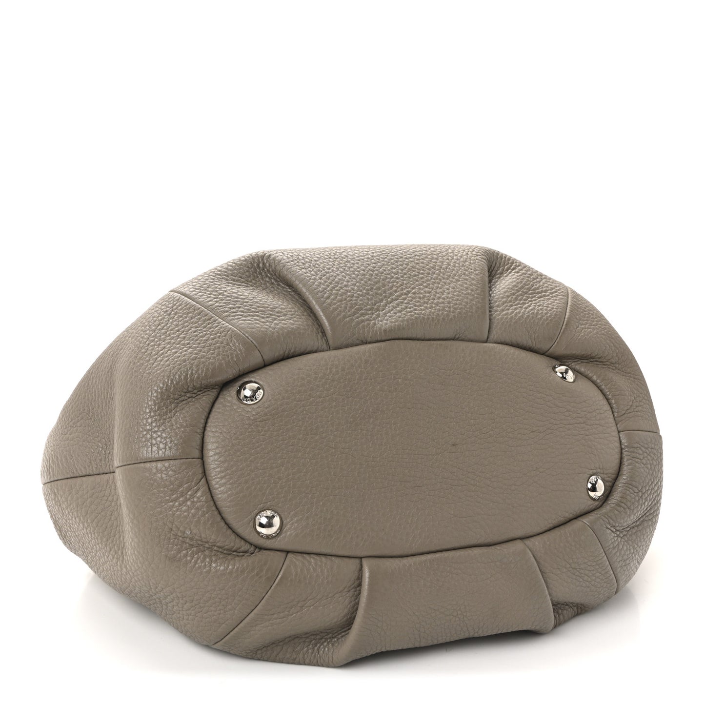 Vitello Daino Shopping Tote Argilla
