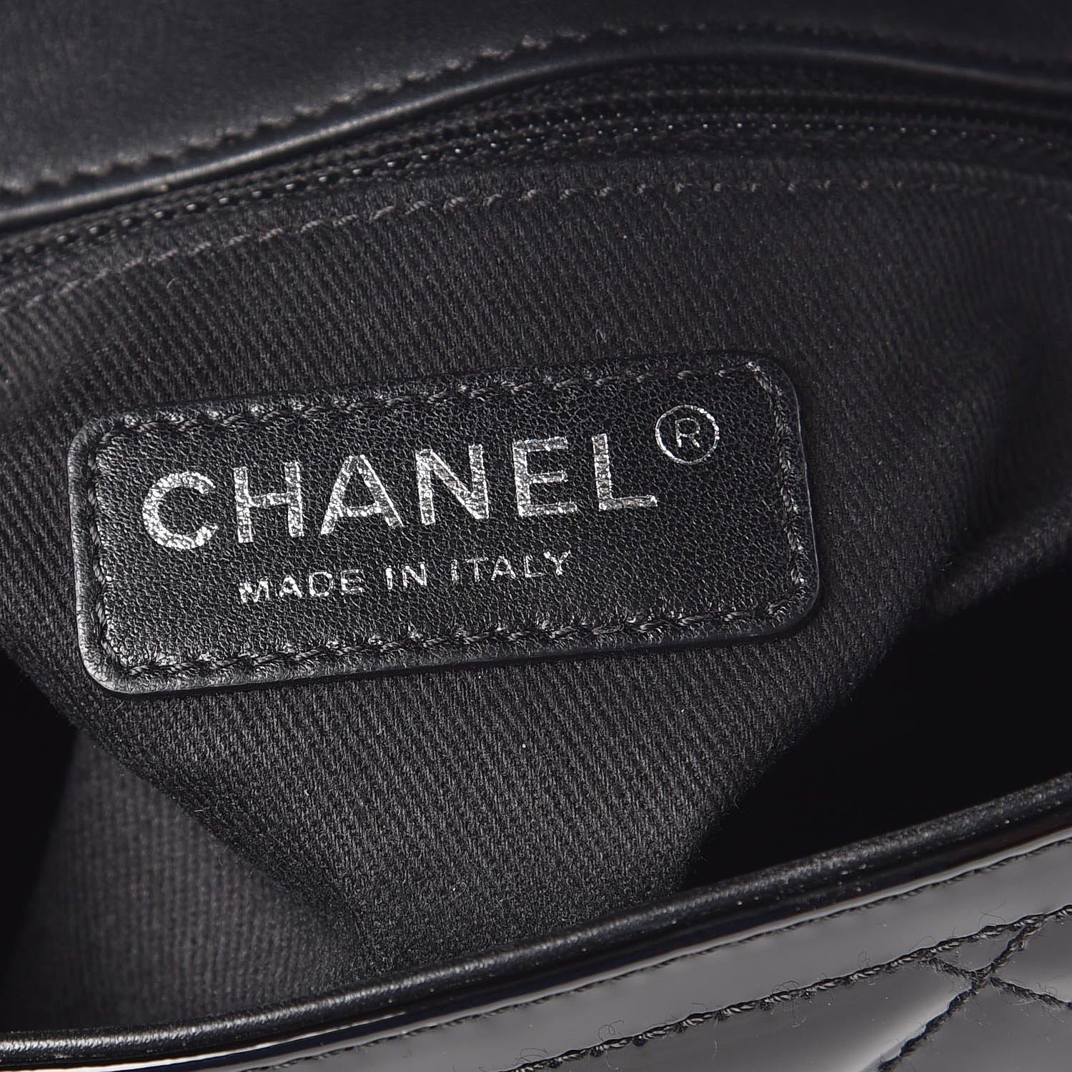 Chanel Patent Quilted Small Coco Shine Flap Black 6 of 8