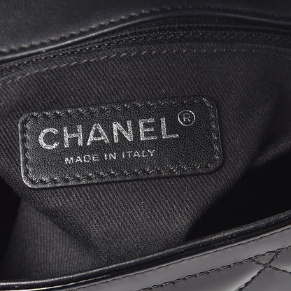 Chanel Patent Quilted Small Coco Shine Flap Black 6 of 8
