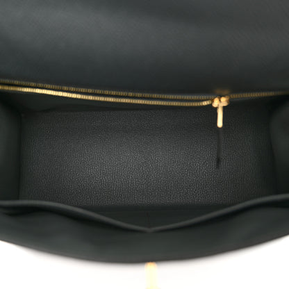 Hermes Epsom Kelly Sellier 28 Bleu Orage 5 of 12
