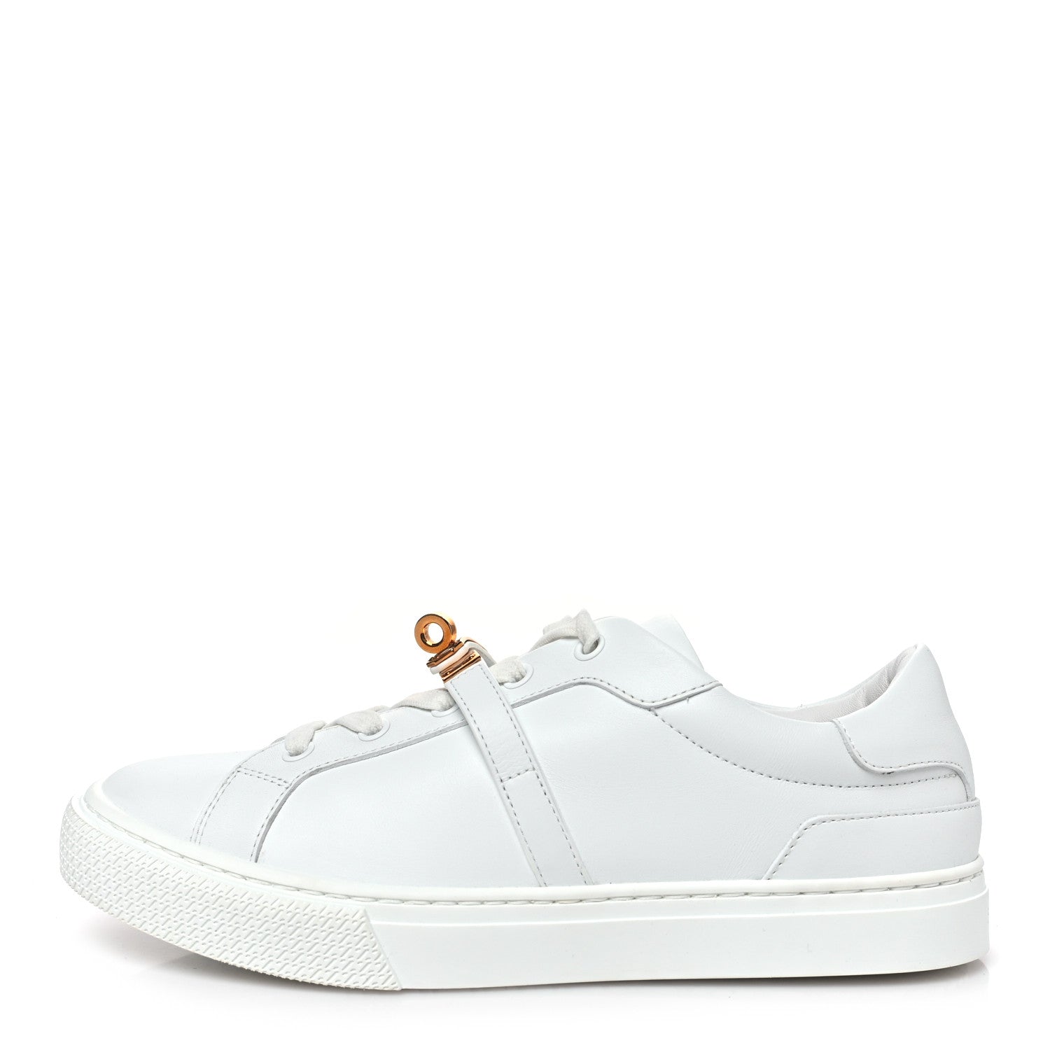 Hermes Calfskin Day Sneakers 38 White 1 of 11